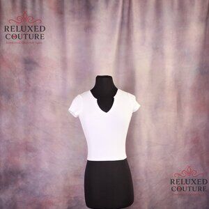 Hollister White Crop Top